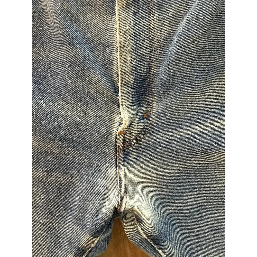 Levi's 517 Slim Bootcut Denim Blue Jeans Cotton Blend Men's 38x29 Farm Worn